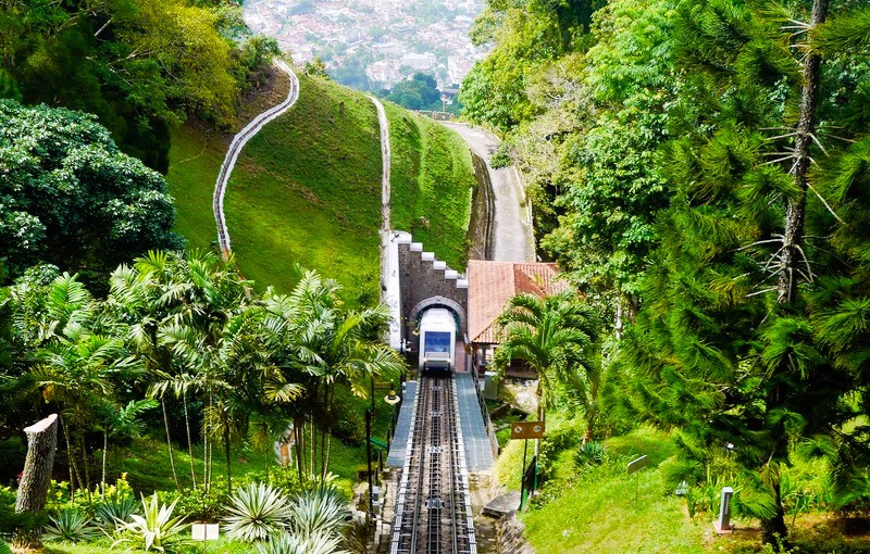 Di chuyển đến Penang Hill