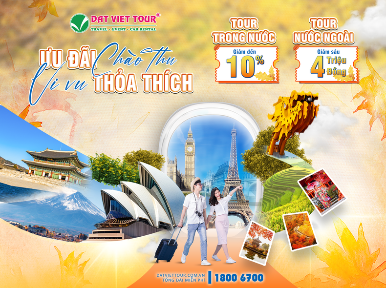 Tour du lịch mùa thu